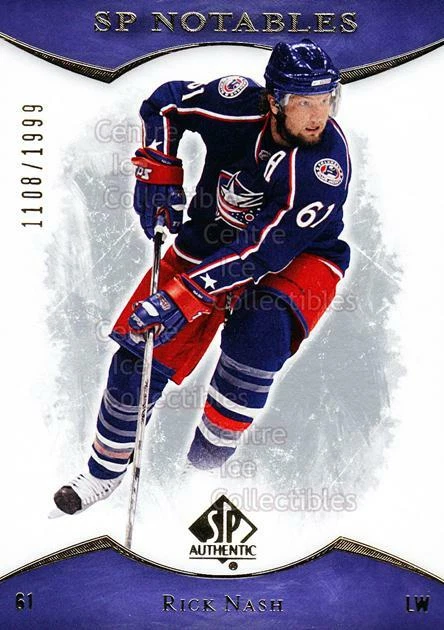 2007-08 SP Authentic #144 Rick Nash - Image 1 of 1