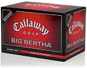 NEUE Callaway Big Bertha Golfbälle, 1 Dutzend - schwer zu finden neu - Bild 1 von 1