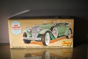 Coche clásico Packard 1930 1:32 The Lindberg Line 6009:100 kit modelo sin construir - Imagen 1 de 6