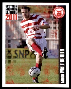 Panini Scottish Premier League 2011 - Mark McLaughlin Hamilton  No.147