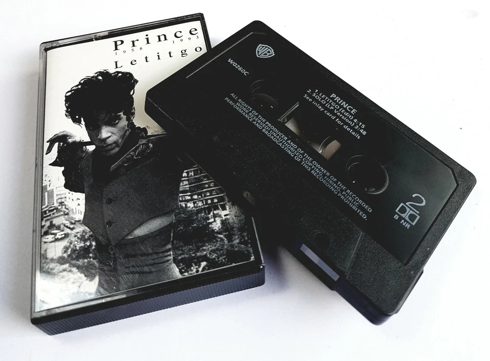 PRINCE ‎– LET IT GO :UK Cassette, Single  - Image 1 of 1