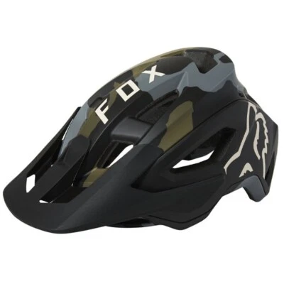 FOX RACING - SPEEDFRAME PRO MTB HELMET GREEN CAMO  SMALL - Image 1 of 3