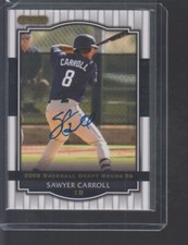 Sawyer Carroll  2008 Razor Signature Series #61 