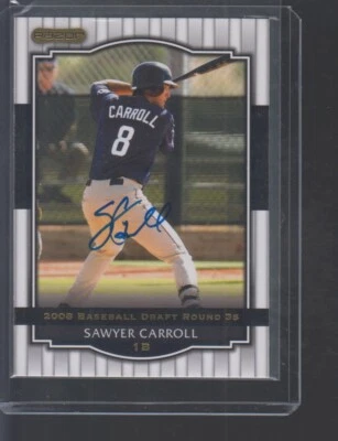 Sawyer Carroll  2008 Razor Signature Series #61  - Image 1 of 2