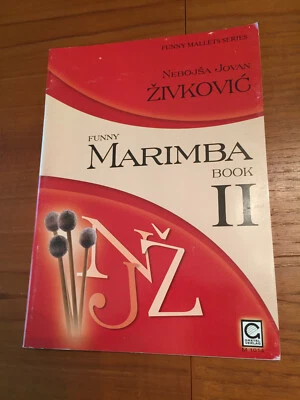 Divertido libro de marimba 2 de Zivkovic, ocho solos de marimba para 4 mazos Foto 1 de 2