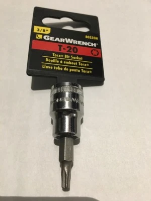 GearWrench 80535/80535N 3/8" Drive Torx® Bit Socket T-20  - Image 1 of 2