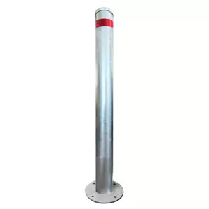 Bollard Surface Mount 140mm x 1300mm High For Car Parks - Galvanised - Picture 1 of 2