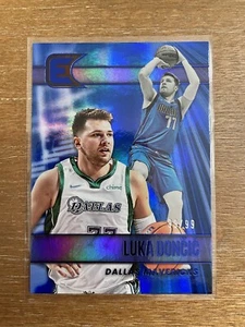 2021-22 Panini Chronicles Luka Doncic Essentials #304 BLUE /99 Color Match NBA - Picture 1 of 12