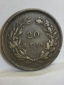 20 REIS 1892 PORTUGAL / XX REIS - Picture 1 of 2