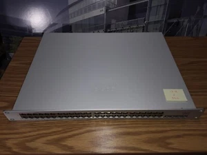 Cisco Meraki MS225-48LP PoE Gigabit Network Switch - Picture 1 of 11