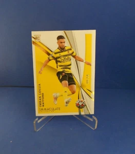 2021-22 Immaculate Imran Louza Gold Parallel /10 Watford - Picture 1 of 2