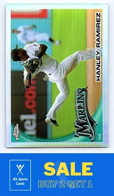 2010 Topps Chrome Refractor #153 Hanley Ramirez - Image 1 of 2