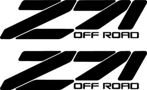 Z71 Decal After Market fits Chevrolet Chevy GMC truck 4x4 Off Road Black - Bild 1 von 4