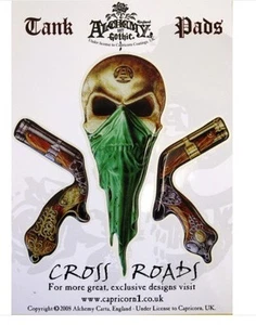 EXCLUSIVE Alchemy 'Cross Roads' Resin Tank Pad #Green - Picture 1 of 1