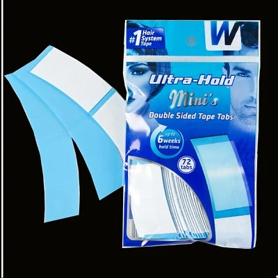 Walker Ultra Hold Tape Mini’s Double sided Tape 72 Tabs,wigs,Toupee,Hair Systems - Image 1 of 2