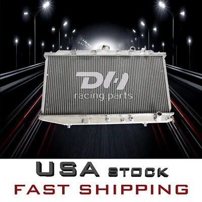 2Row Full Aluminum Radiator For 1988-1991 Honda CIVIC CRX DX/LX/HF 1.5L MT - Image 1 of 4