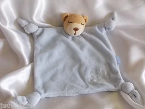 Doudou ours bleu, yeux dormeurs, broderies personnages, Kaloo - Picture 1 of 1