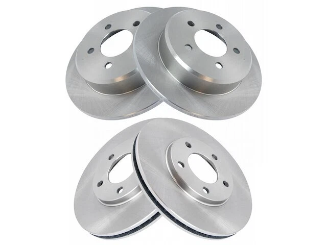 Комплект тормозных роторов TRQ подходит для Plymouth Grand Voyager 1997-2000 39PXGW - Изображение 1 из 1