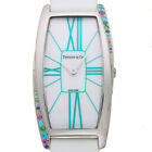 Tiffany & Co. #2 Down Hanno Main Gemea White Stainless Steel Ladies Watch