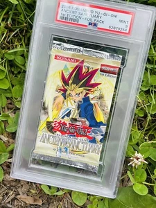 Yu-Gi-Oh! Ancient Sanctuary 1st Edition AST 2004 Booster Pack PSA 9 Mint Frombox - Picture 1 of 6