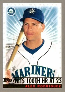 2000 Topps Baseball Magic Moments #479 Alex Rodriguez Seattle Mariners ⚾🔥 - Foto 1 di 2