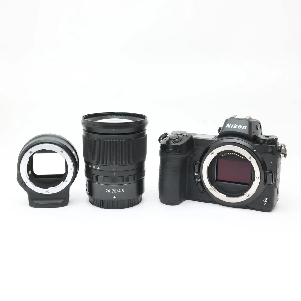 Nikon Z7 + NIKKOR Z 24-70mm F/4 S Lens + FTZ Adapter Kit #215 - Image 1 of 4