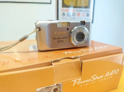 Canon Powershot A410 3.2  MP Digicam Sensore CCD + SD Card nuova - Testata! - Immagine 1 di 4