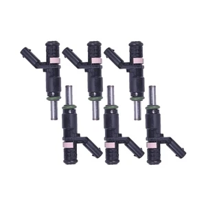 Set(6) Fuel Injectors A2720780249 For Mercedes-Benz C280 C300 GL550 ML350 CL550 - Picture 1 of 7