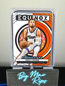 2024-25 Panini Obsidian #7 Zach Lavine Electric Etch Orange Flood Equinox /99 - Picture 1 of 2