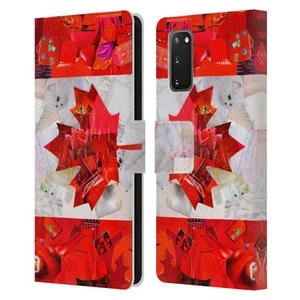 OFFICIAL ARTPOPTART FLAGS LEATHER BOOK WALLET CASE COVER FOR SAMSUNG PHONES 1 - Picture 1 of 11