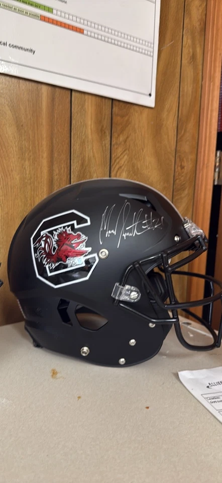 Marcus Lattimore South Carolina Autographed full Helmet Beckett Authenticated - Image 1 of 1