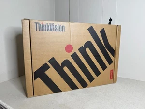 Lenovo ThinkVision P24q-30 23.8" 2560x1440p QHD LCD Monitor, Black 63B4GAR6US - Picture 1 of 2