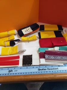 Vintage Konvolut diverses Nähzubehör Nahtband Bindung elastisch - Bild 1 von 14