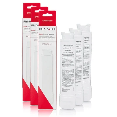 3 PACK NEW Frigidaire EPTWFU01 Pure Source Ultra II Refrigerator Water Filter - Image 1 of 3