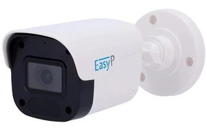 Telecamera IP PoE Bullet 2MP 2.8mm IR 25m IP66 metallo con microfono integrato - Foto 1 di 6
