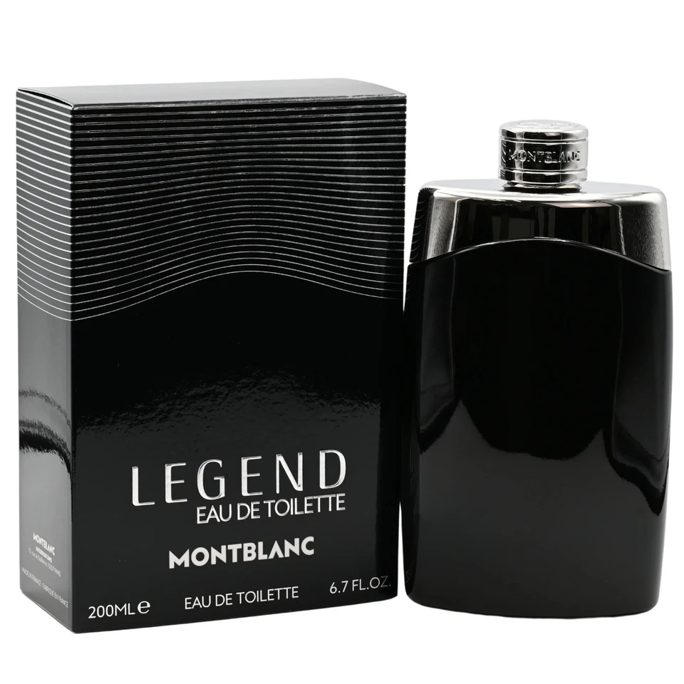 Colônia masculina Mont Blanc Legend by Mont Blanc Eau de Toilette 6,7 / 6,8 oz nova na caixa - Imagem 1 de 4