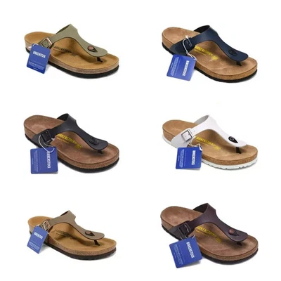 Genuine Birkenstock Gizeh Birko-Flor Sandals Regular EU Shoe Size 35-45 Unisex - image 1 of 4