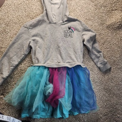 Vestido Disney Gris Jaspeado Talla L (10-12) NUEVO CON etiquetas  Foto 1 de 4