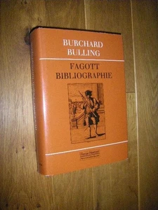 Fagott Bibliographie Bulling, Burchard - Bild 1 von 1