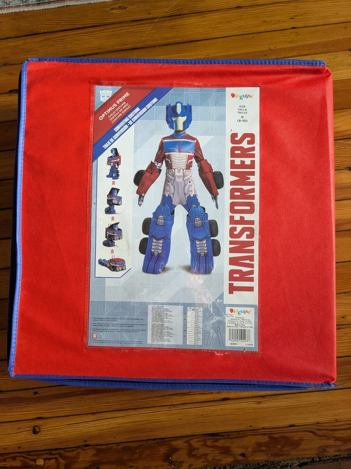 Disfraz Optimus Prime Disfraz, Disfraz Oficial Transformer (Talla M 8-10) Foto 1 de 4