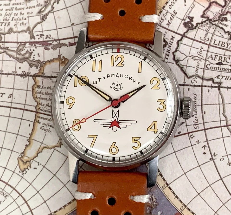 Reloj STURMANSKIE Gagarin Raketa Cal.2609, 17j, reparado Foto 1 de 4