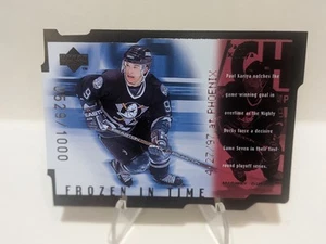1998 Upper Deck Quantum #FT6 Paul Kariya /1000 DIE CUT - Bild 1 von 2