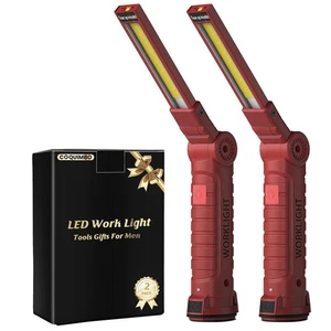 Tools Gifts for Men Dad Husband, Rechargeable LED Work Light Grill Light Magn... - Picture 1 of 9