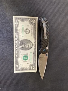 Firebird Ganzo F753M1 Pocket Folding Knife with Carbon Fiber Handle and Clip - Picture 1 of 4