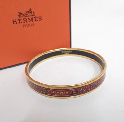 Auténtico brazalete pulsera Hermes esmalte PM #44370 Foto 1 de 4