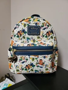 Mini Mochila Loungefly Disney Rey León Tatuaje Personajes Cremallera Dije Nuevo-bw1 - Imagen 1 de 11