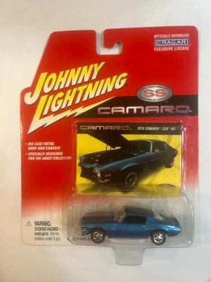 NUEVO Johnny Lightning Camaro 35 Aniversario 1970 Camaro Z28 RS Azul C12 Foto 1 de 3