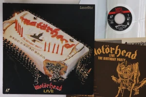 LASERDISC MOTORHEAD Birthday Party SM0583136 VIRGIN MUSI JAPAN - Imagen 1 de 1
