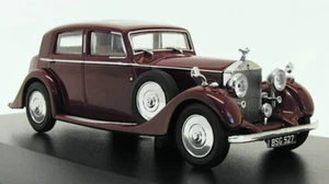 Oxford Diecast scala 1/43 43R25001 Rolls Royce 25/30 Thrupp & Maberley Borgogna - Foto 1 di 2