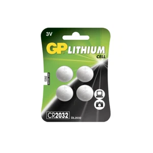 1 x GP Lithium Cell CR2032, 3V, 4er Blister - Bild 1 von 1